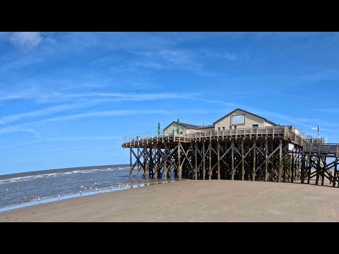 DJI mini 4 pro: Am Nordseestrand in SPO (St. Peter Ording)