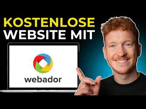 Is it possible to create a free website with Webador?