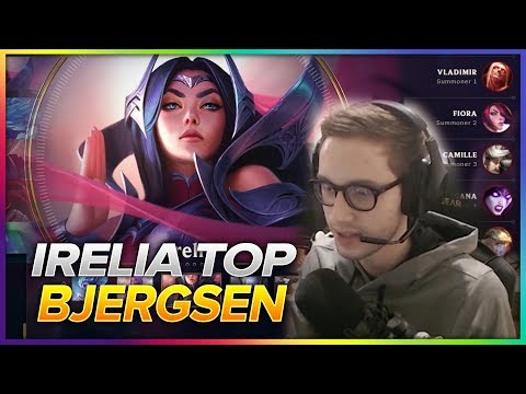 672. Bjergsen Irelia vs Fiora Top - Patch 8.9 Season 8 - BJERGSEN STREAM