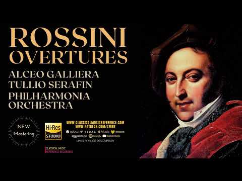 Rossini: Six Overtures / William Tell, Il Barbiere di Siviglia (reference recording: Alceo Galliera)