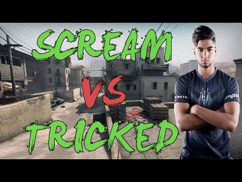 CSGO: POV ENVYUS ScreaM vs Tricked (30/15) dust2 @ IEM Katowice 2017 EU Qualifier