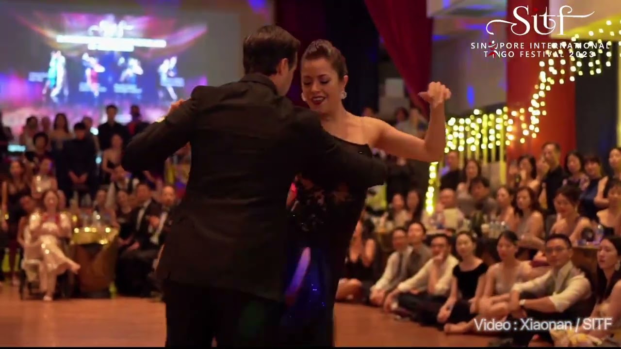 Facundo Piñero y Vanesa Villalba @ 2nd dance @7th SITF Singapore Int’l Tango Festival 5 - 8 Oct 2023