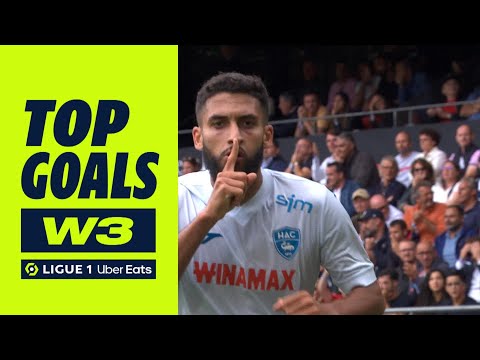 Top goals Week 3 - Ligue 1 Uber Eats / 2023-2024
