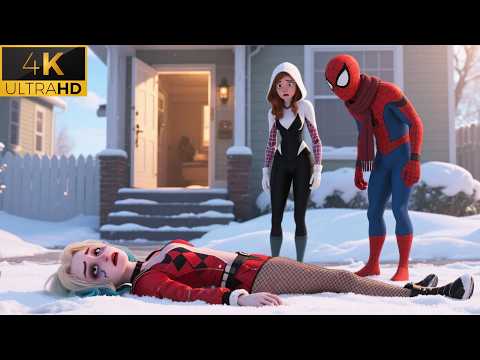 Drama! Spider-Man Lets Harley In, Gwen’s Love Collapses Into Chaos! | SpiderManAnimation #spiderman