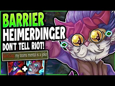 Whatever you do, don't show barrier Heimerdinger to Riot! Season 11 Midlane - League of Legends