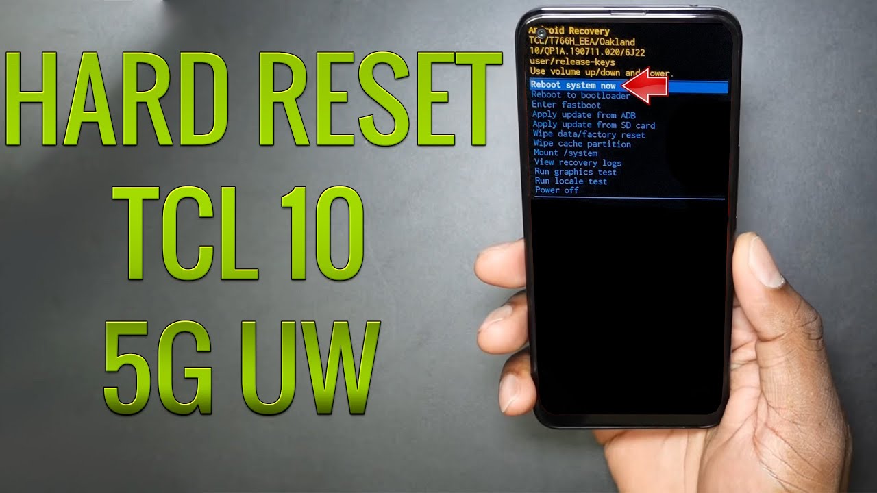 Hard Reset TCL 10 5G UW | Factory Reset Remove Pattern/Lock/Password (How to Guide)