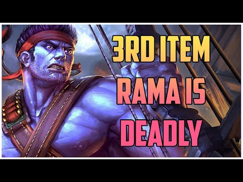 3RD ITEM RAMA IS DEADLY! RANKED SMITE S9