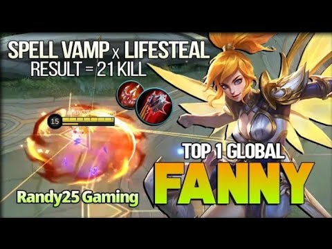 TOP 1 GLOBAL FANNY !? 21 KILL !! BY Randy25Gaming