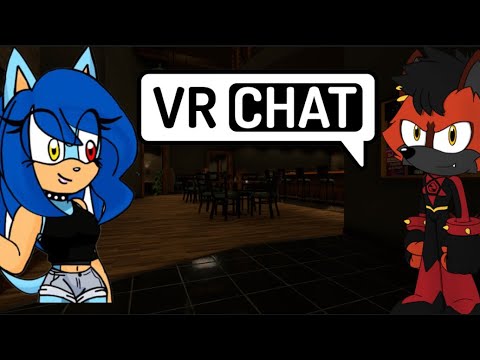 BloodStar and Lyla goes on a date at a bar (VRChat)