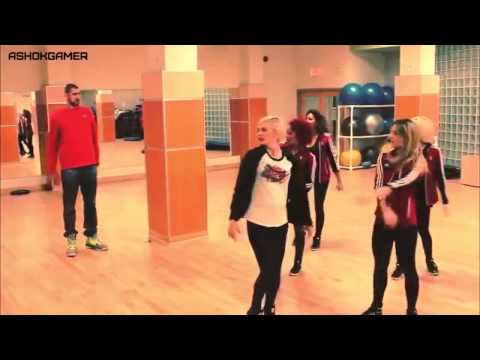 Jonas Valanciunas Tries Teaching Raptors Dancers Lithuanian Moves