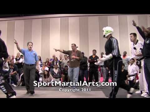 Raymond Daniels v Mike Pombiero - 2011 COMPETE internationals - Men's team sparring