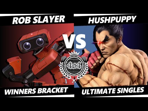 4o4 Smash Night 59 - Rob Slayer (R.O.B.) vs Hushpuppy (Kazuya) - Winners Round 3