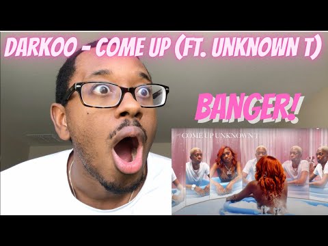 Darkoo - Come Up (Ft. Unknown T) (AMERICAN REACTS 🇺🇸‼️‼️) @Darkoo @unknwnt9