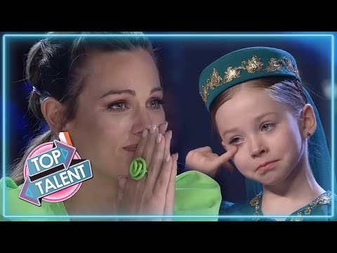 AMAZING Dancing Ukrainian Refugee WINS Golden Buzzer On Spain's Got Talent | Top Talent