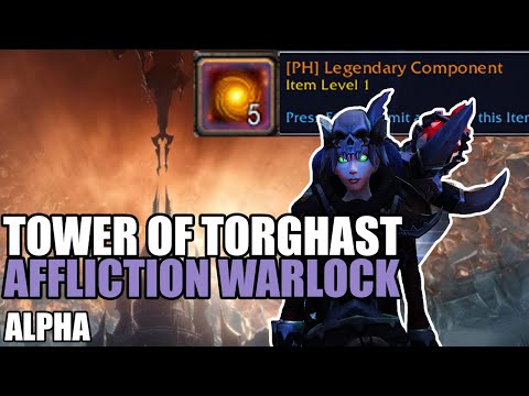 🏰Tower of Torghast is SOLID - First Playthrough | Shadowlands Alpha | Affliction Warlock
