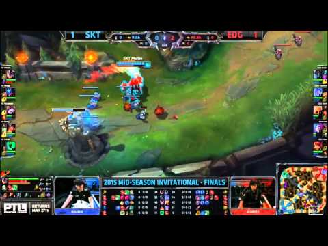 SKT T1 vs EDG|MSI Döntő|BO5| 3. meccs