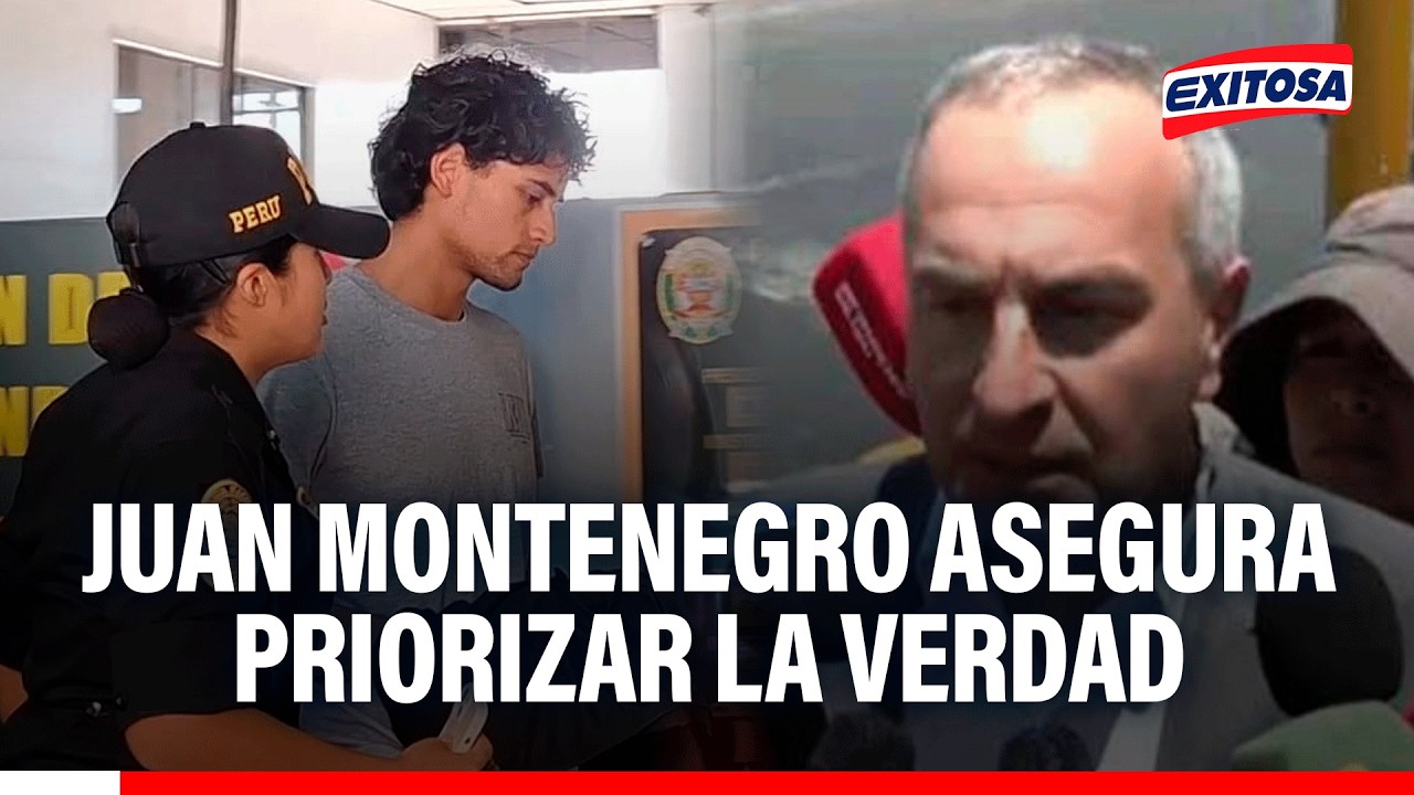 🔴🔵 Juan Montenegro asegura que están priorizando la verdad en el caso de Lizeth Marzano