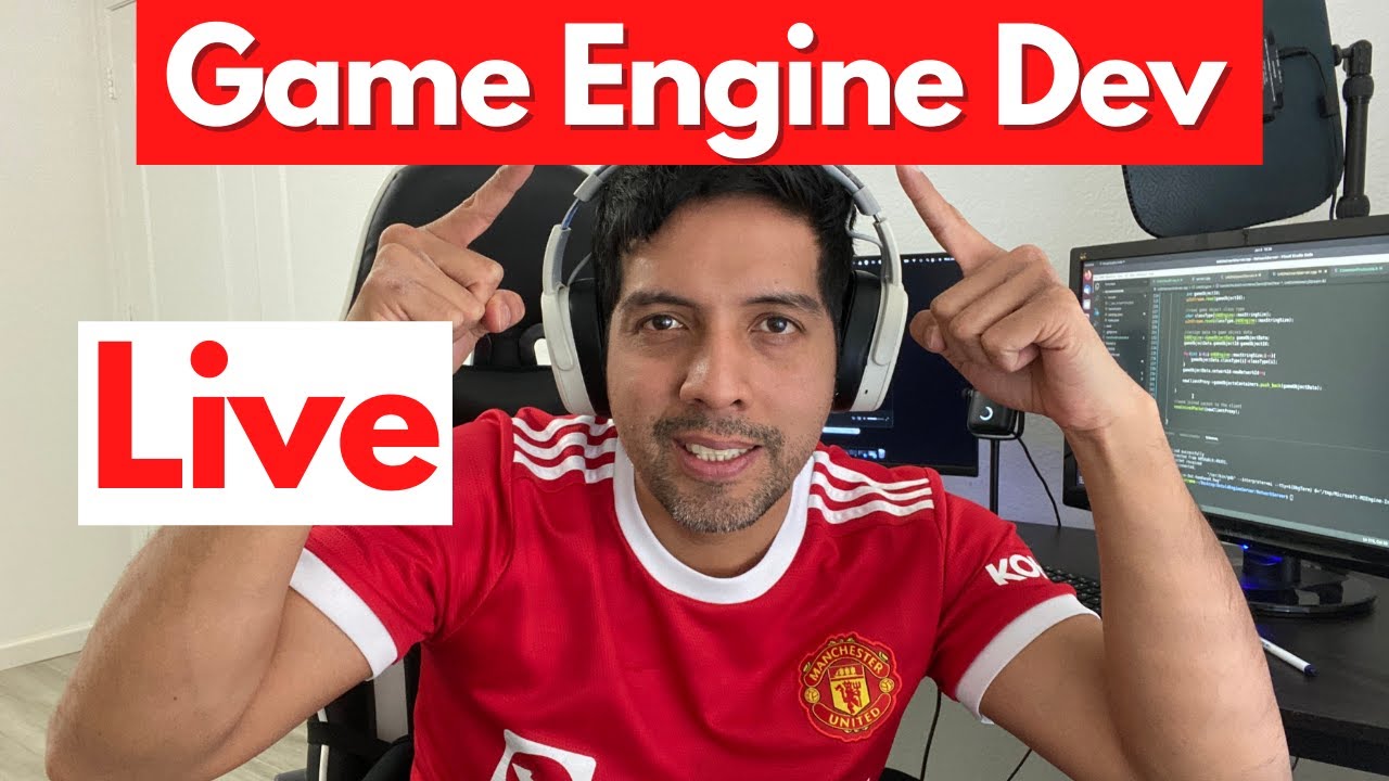 Attempted to explain Computer Graphics LIVE - Game Engine Development