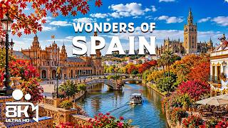 Wonders of Spain - Historic Cities, Golden Coastlines and Stunning Landscapes | Travel Video 4K