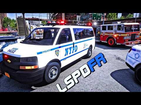 GTA 5 MODS LSPDFR | NYPD OLD MAP Patrol – Classic NYC Vibes Are Back! 🚨🗽