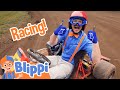 Blippi S Go Kart Race More Blippi Videos For Kids Educational Videos For Children