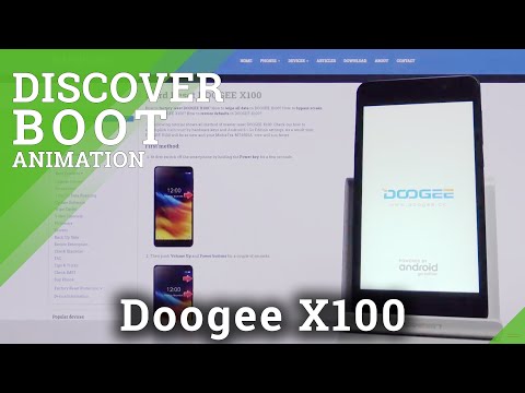 Boot Animation on Doogee X100 - Boot Process
