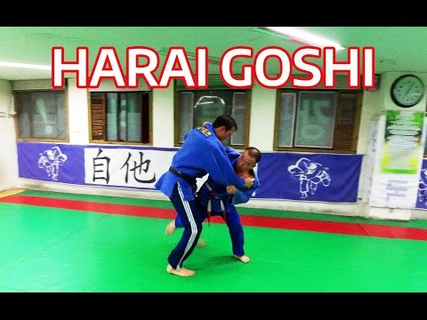 Harai Goshi (+ Combos) by 8th Dan Korean Judo Master (허리후리기)