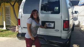 How to get into a Locked Ford Econoline Without Keys - Skit by Airi The Car Girl