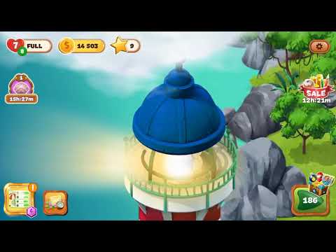 Lost island 184 level 185 level Blast Adventure Gameplay Story