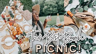 HOW TO THROW A LUXURY PICNIC! | Brunch Ideas | Grazing Platter Table | Picnic Decor