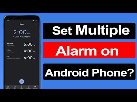 How to set multiple alarm on Android Phone? Step by step Guide