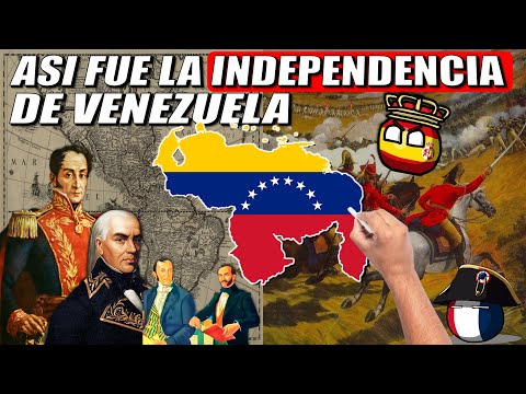 La INDEPENDENCIA de Venezuela en 8 MINUTOS su HISTORIA completa resumen y explicación