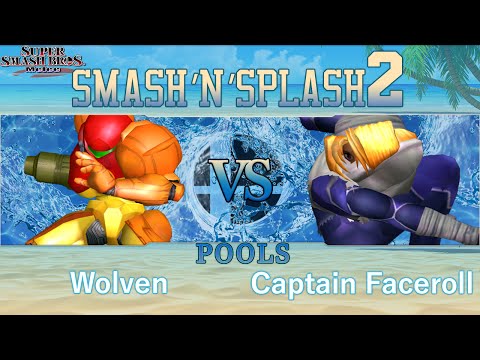 SNS2 - Wolven (Samus) vs IX| Captain Faceroll (Sheik) - Melee Pools