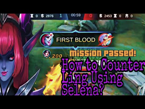 How to Counter Ling using Selena? ~Selena Gameplay by VINZ TV | Mobile Legends: BangBang