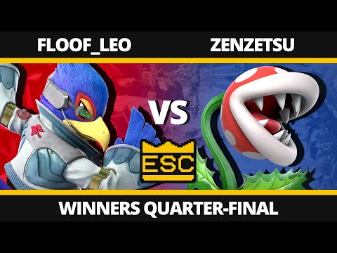 ESC 01 Smash Ultimate Winners Quarter-Final - Floof_Leo (Falco) Vs. Zenzetsu (Piranha Plant)