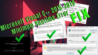 (FIX 100%) Valorant Visual C++ 2019 Runtime Error Vcruntime140.dll Solution 2020