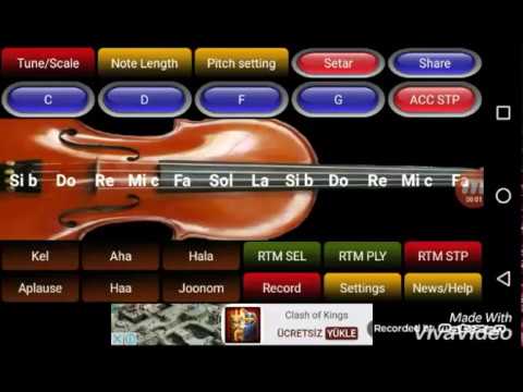 TELEFONDA MAVİ MAVİ ÇALMAK  (Arabic String)