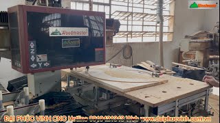 Máy làm mộng âm Cnc chạy router cắt ván như máy gia công trung tâm