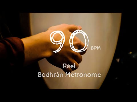 Reel 90 bpm | Bodhrán Metronome | Learn Irish Music