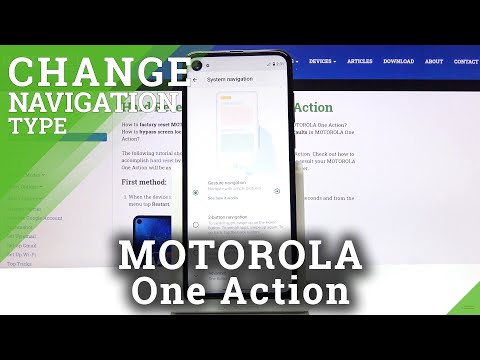 How to Switch to Gesture Navigation Bar on Motorola One Action – Navigation Options