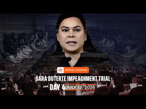 SPECIAL COVERAGE: Impeachment trial of Sara Duterte