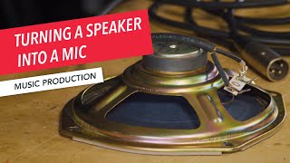 Download lagu How to Convert a Speaker into a Dynamic Microphone... mp3
