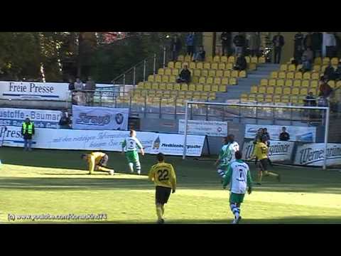 VfB Auerbach - FC Grün-Weiß Piesteritz (2:1), Oberliga Nordost Süd 2011-2012 am 22.10.2011