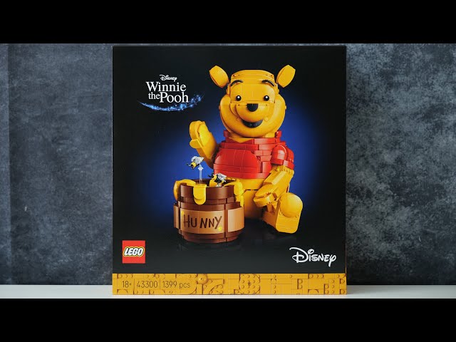 Vídeo relacionado con LEGO | Disney Winnie The Pooh - Kit de Maquetas para Adultos - Figura Articulada con Tarro de Miel, Minifigura de Colección y Figura de Ígor - Regalo Nostálgico para Mujeres y Hombres Fans - 43300