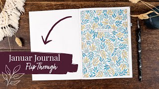Januar 2022 BULLET JOURNAL Flip Through (deutsch)