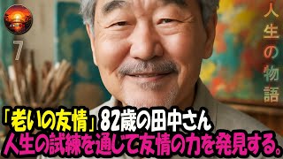 【人生の物語】「老いの友情」 82歳の田中さん - 人生の試練を通じて友情の力を発見する。【朗読】 【60代以上の方へ/老後の現実/老後の幸せ/シニア/感動実話/老後】
