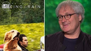Director Simon Curtis on the iconic American voice of Kevin Costner in The Art of Racing in the Rain video
