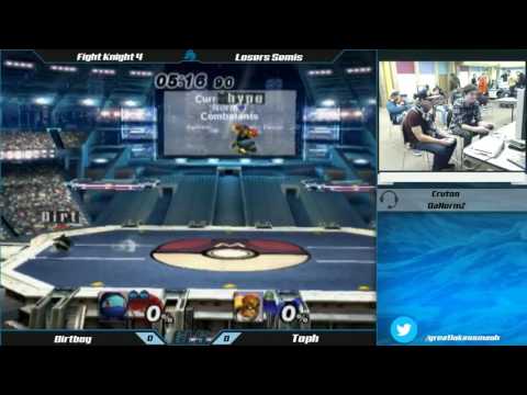 Fight Knight 4 Project M Singles Losers Semis - Dirtboy (Squirtle) vs. Toph (Falcon)