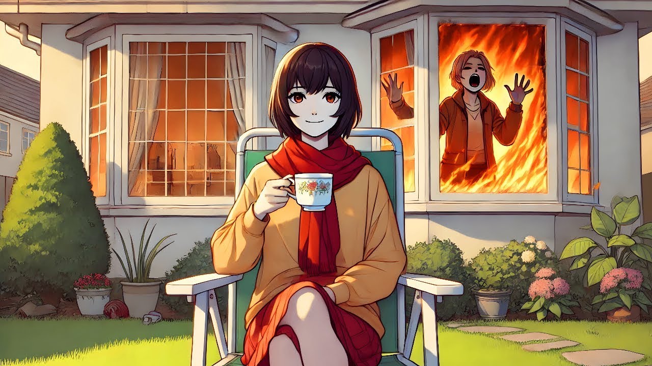 Después de renacer, decidí dejar que mi hermanastra se quemara mientras disfrutaba de mi té