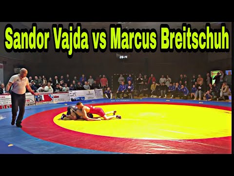 Ringen Kampf-Sandor Vajda vs Marcus Breitschuh 71 kg Freistil🤼‍♂️